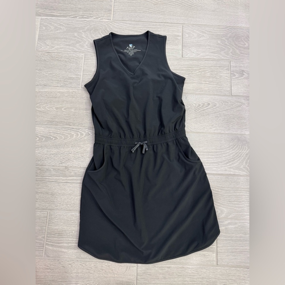 KUHL Vantage Dress Black  Sleeveless Quick Dry Drawstring Waist Size XS VGUC - Picture 5 of 8